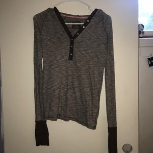 striped longsleeve top